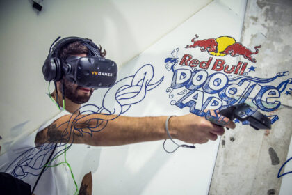 Red Bull Doodle Art